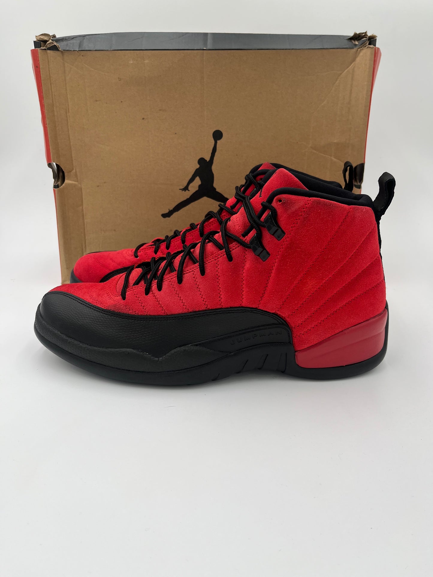 Jordan 12 reverse flu game
