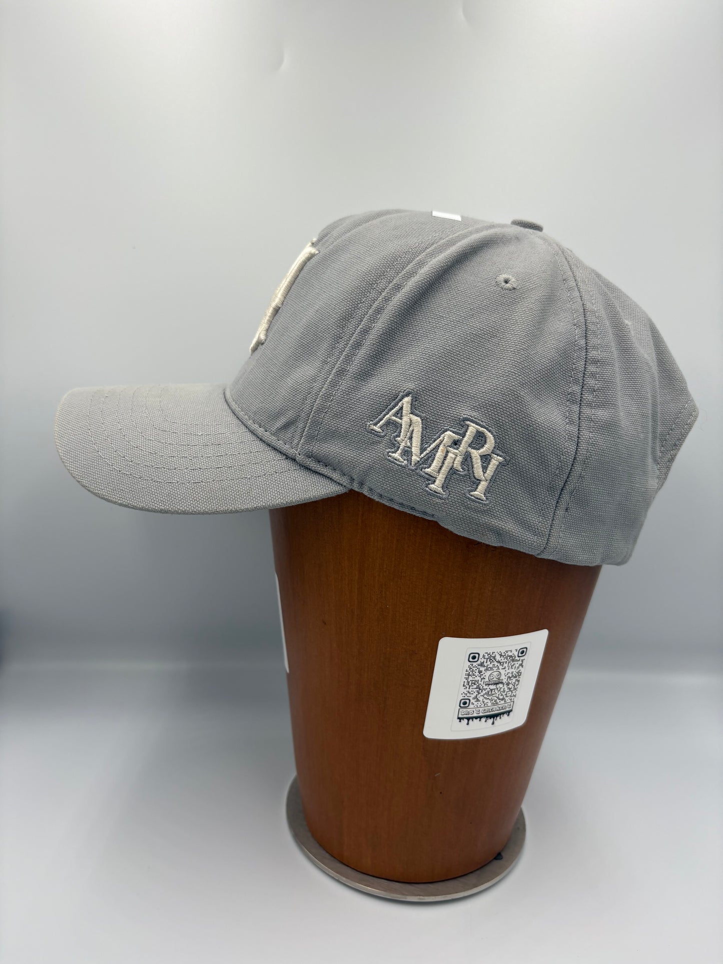 Amiri light Grey Cap