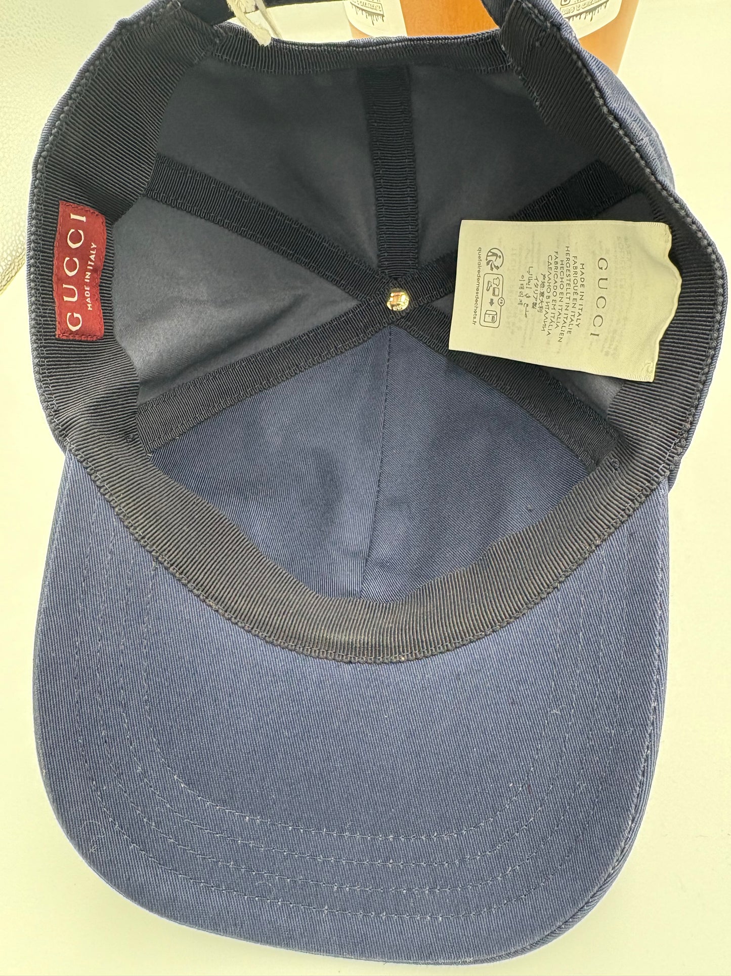 Gucci Navy Cap
