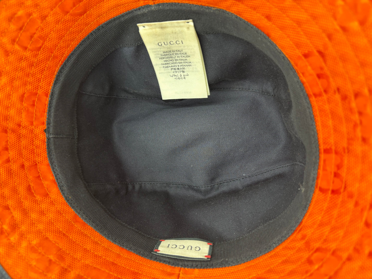 Gucci off the grid bucket hat